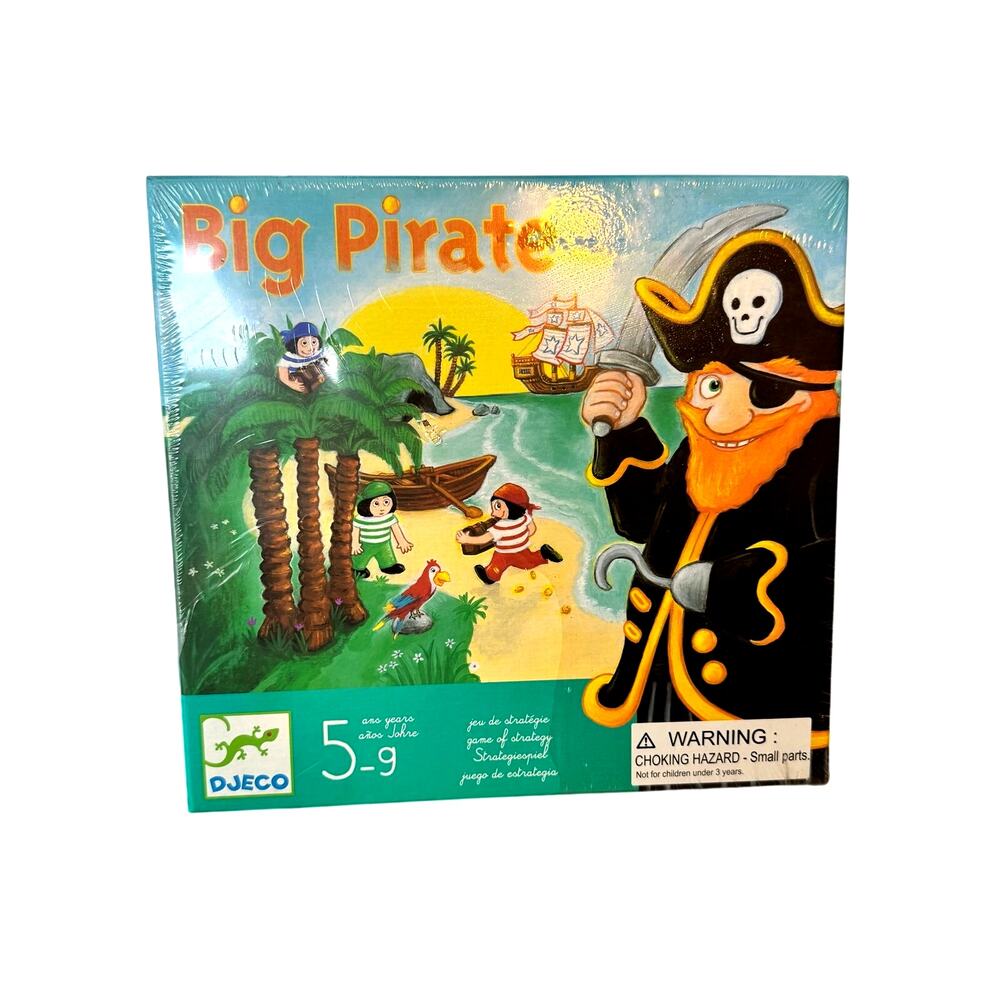 New DJECO Big Pirate Board Game Family Fun Educational Activity Toys  Gift